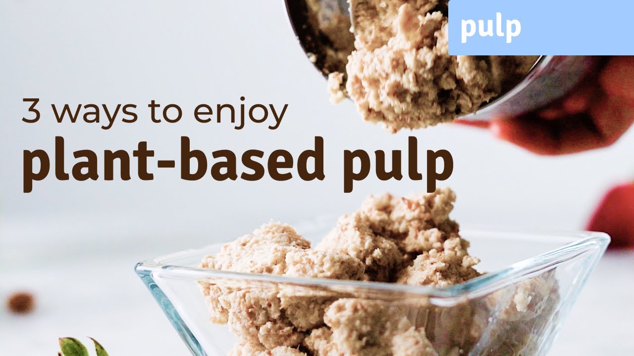 3 Ways To Use Almond Pulp From Making Almond Milk with Almond Cow