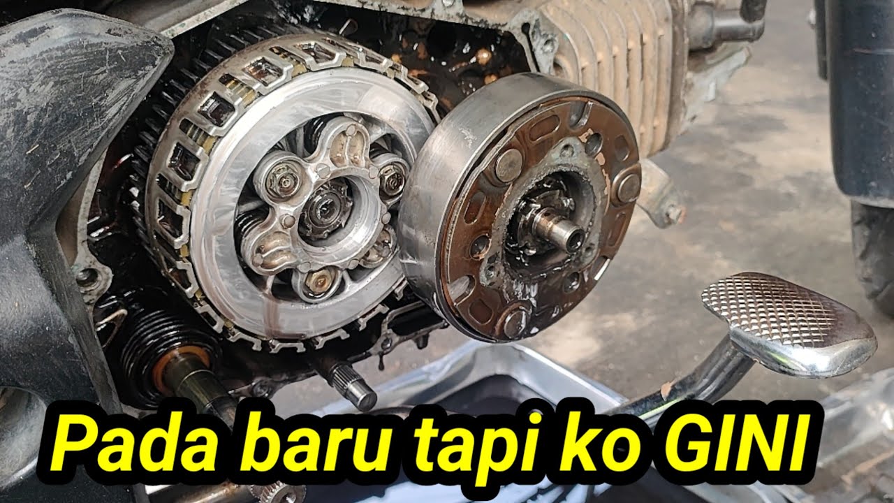 Supra x125 gak ada tenaga dan berisik di bagian kopling 