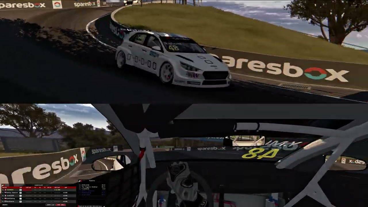 Asseto Corsa - Ratty's Racing (WTCR-Bathurst) 2nd Race (Reverse Grid)