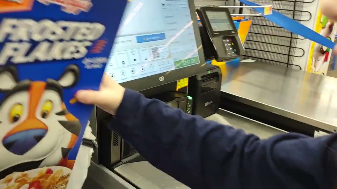 Walmart Self Checkout (Back On November 9, 2022)