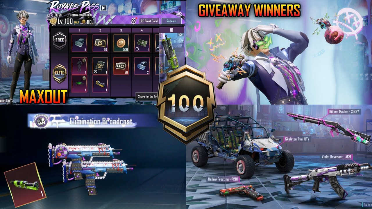 BGMI Royal Pass A15 | Giveaway Winners | Royal Pass A15 Maxout | Rp Vehicle Skin | A15 RP