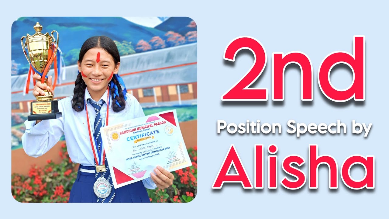 Student's #speech on the topic of  Prospects of Tourism Development in Sunsari District in Nepali.