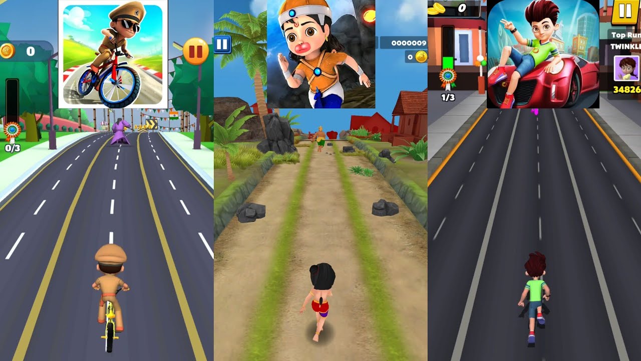 Little Singham Cycle Race 🆚 Little Hanuman 🆚 Kicko & Super Speedo New Update