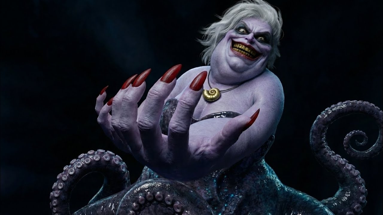 The Little Mermaid - Poor Unfortunate Souls - AI Recreation 