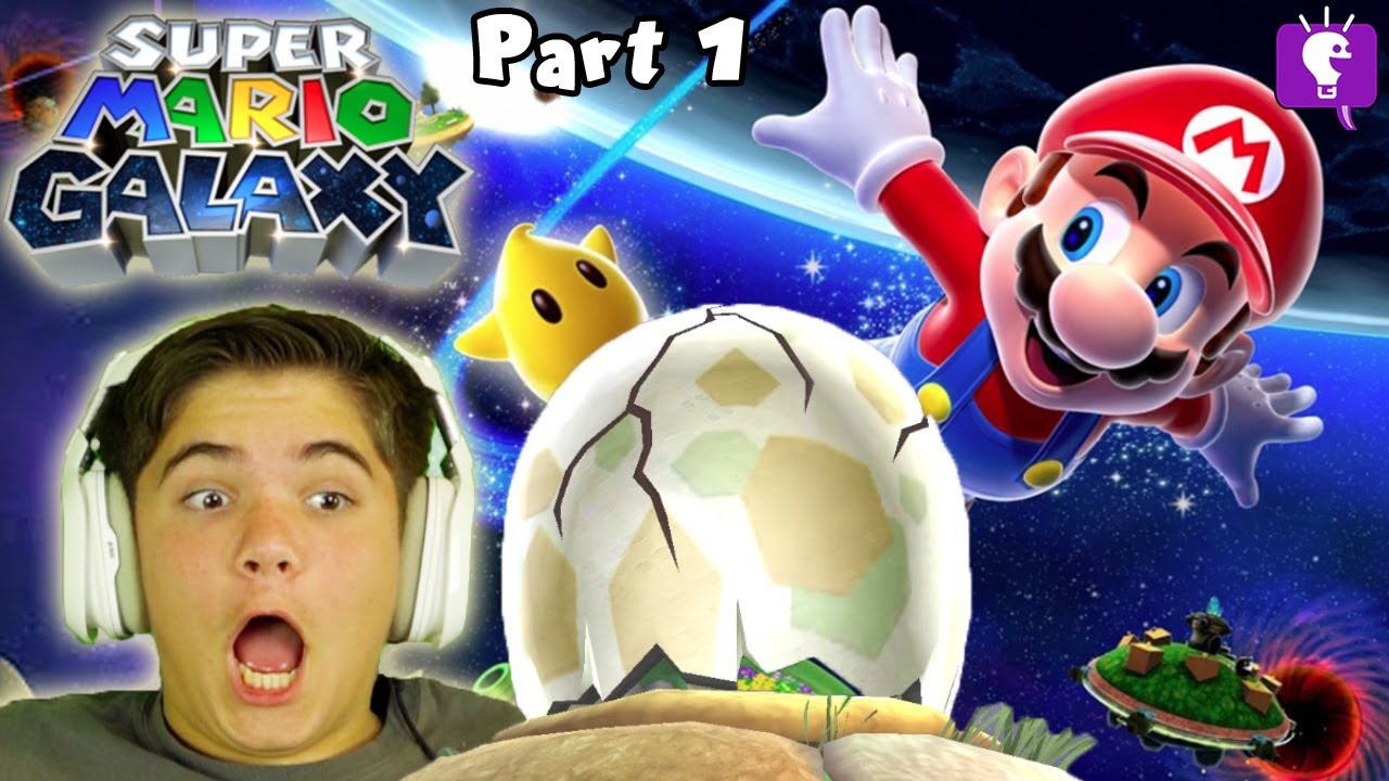 Гигантское ЯЙЦО в Mario Galaxy на HobbyFamilyTV