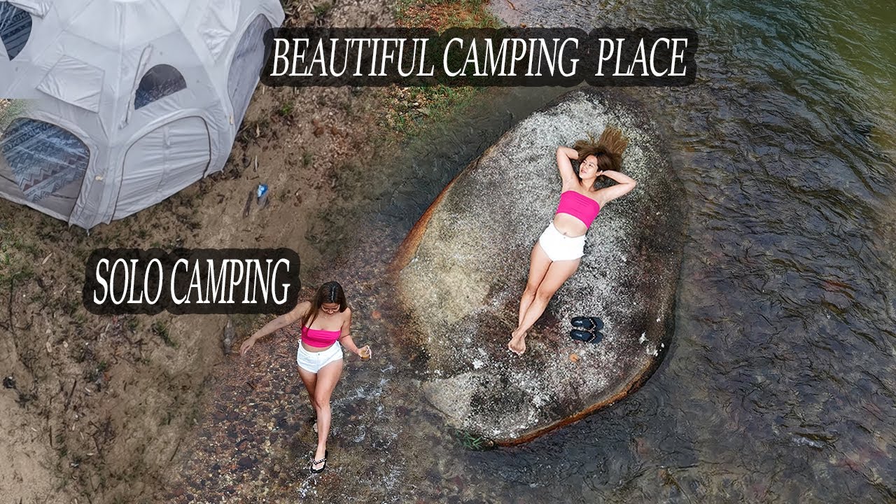 CAMPING IN THE RAINFOREST - BEAUTIFUL PLACE  -  RELAXING SATISFY - NATURAL SOUND - ASMR