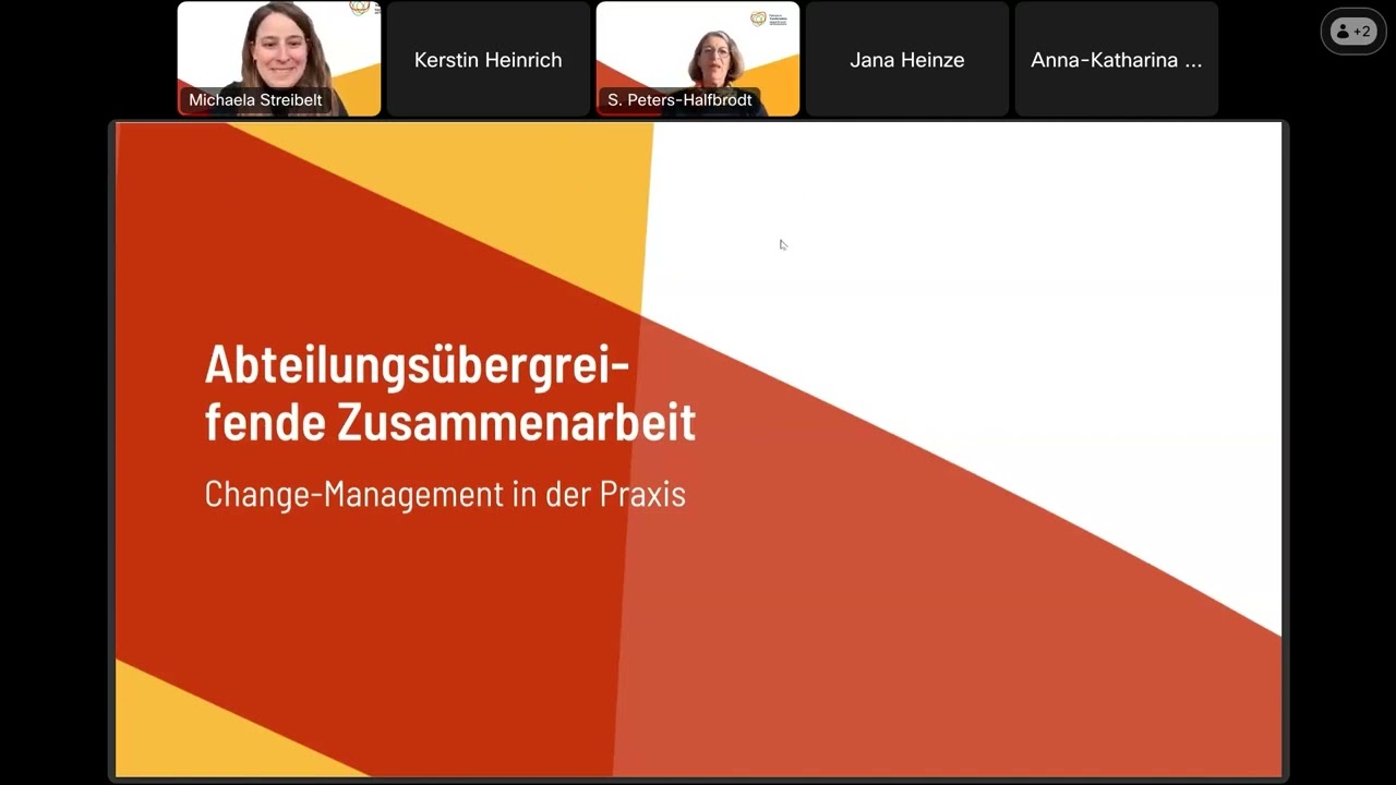 Webinar: Abteilungsübergreifend Zusammenarbeiten und Change Management