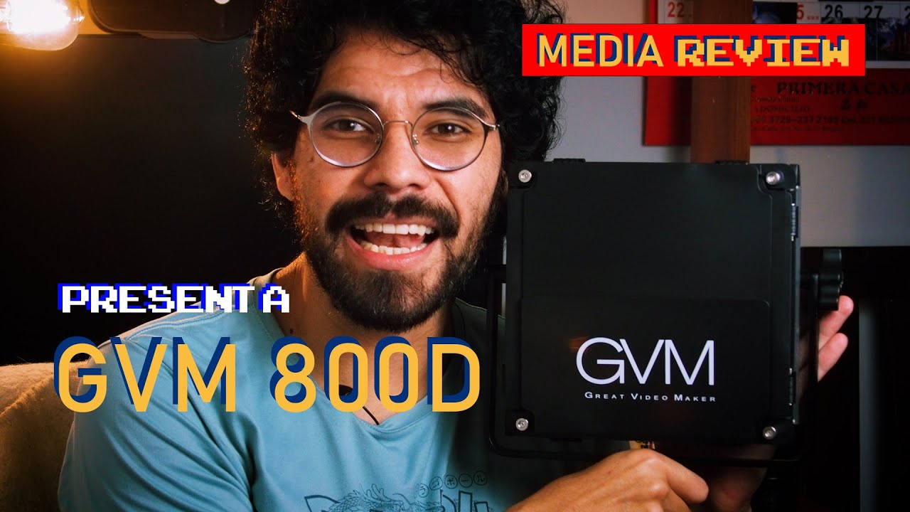 UNA LUZ MUY VERSATIL/ TE PRESENTO LA GVM 800D