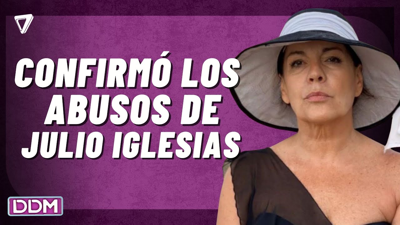🚨 Mónica Gonzaga rompió el pacto de silencio y confirmó los ABUSOS de Julio Iglesias.