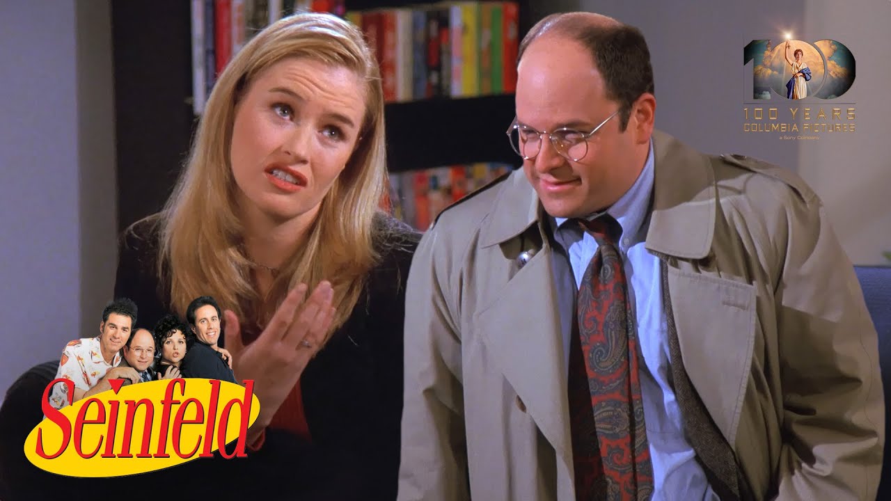 George tries to avoid breaking up with his girlfriend | Seinfeld