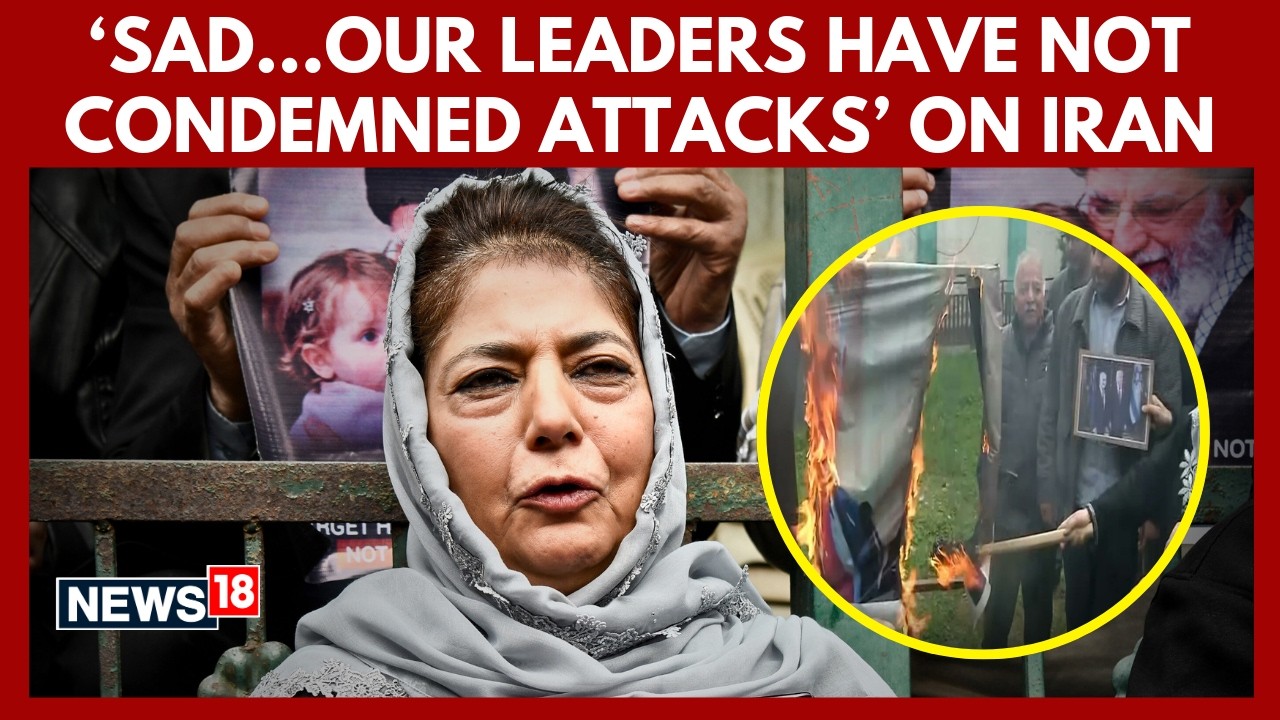 Mehbooba Mufti Burns Netanyahu | Trump Posters Over Khamenei Killing | N18V