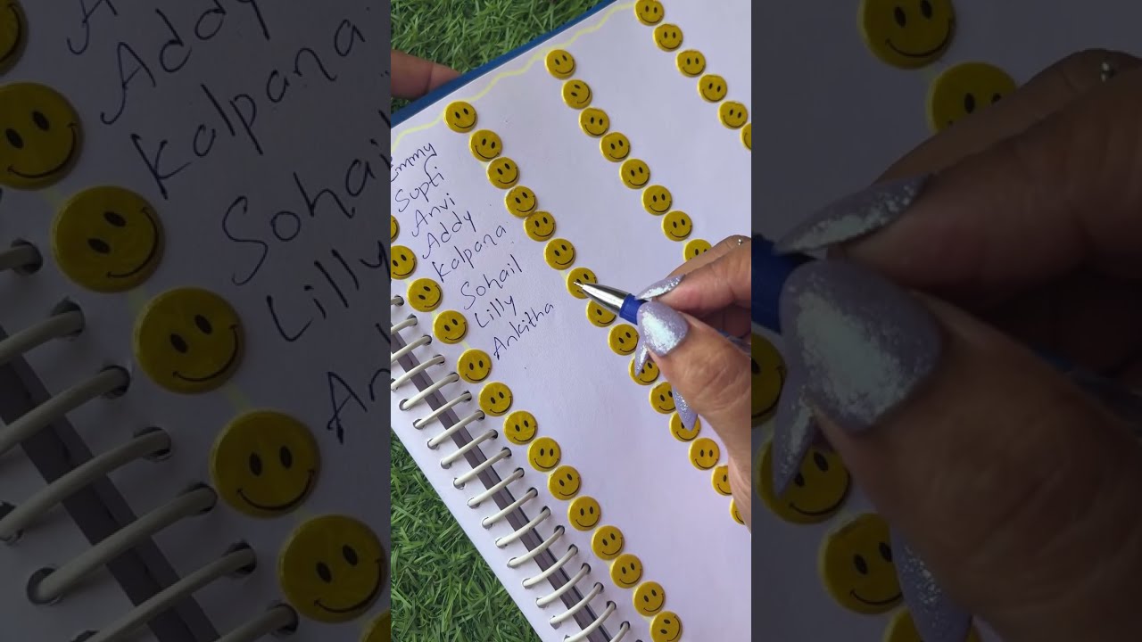 Writing my cute subscribers names 🩷 #shorts  #writingnames  #shortsfeed