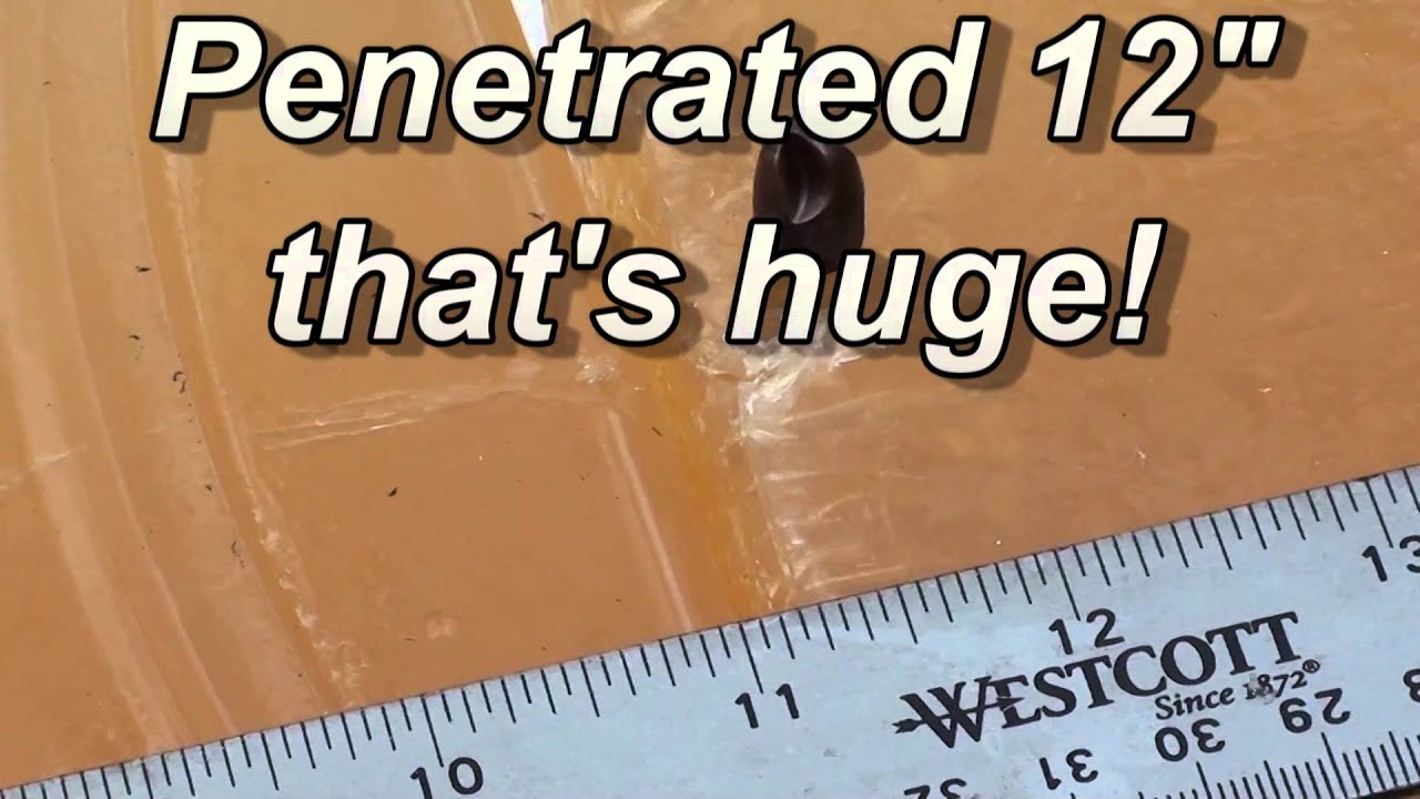 380 Inceptor ARX ballistic gel test WOW!