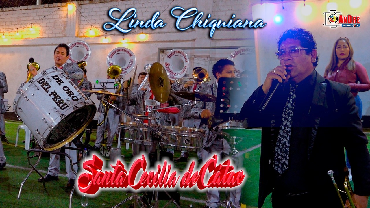Banda SANTA CECILIA DE CÁTAC 2026 ▶ Linda Chiquiana / Cumpleaños Marita Camones Allauca / Lima 2025