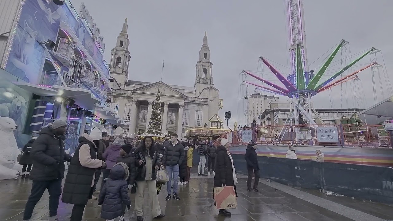 Snow in Leeds. November 28, 2021
