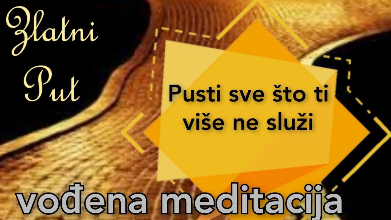 PUSTI Negativne Emocije, Strah, Krivnju, Žaljenje i Unutarnji Konflikt [vođena meditacija]