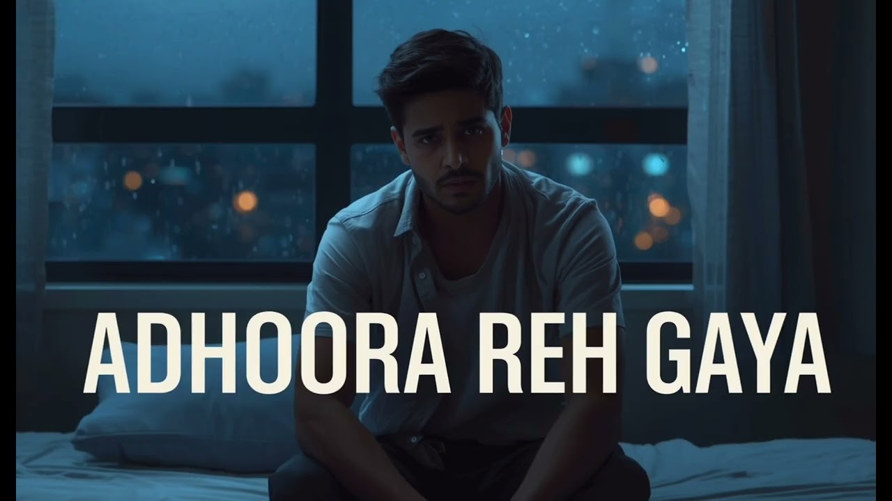 Adhoora Reh Gaya    #BreakupSong #SadRomanticSong #HeartTouchingSong #HindiSadSong #BrokenHeart 