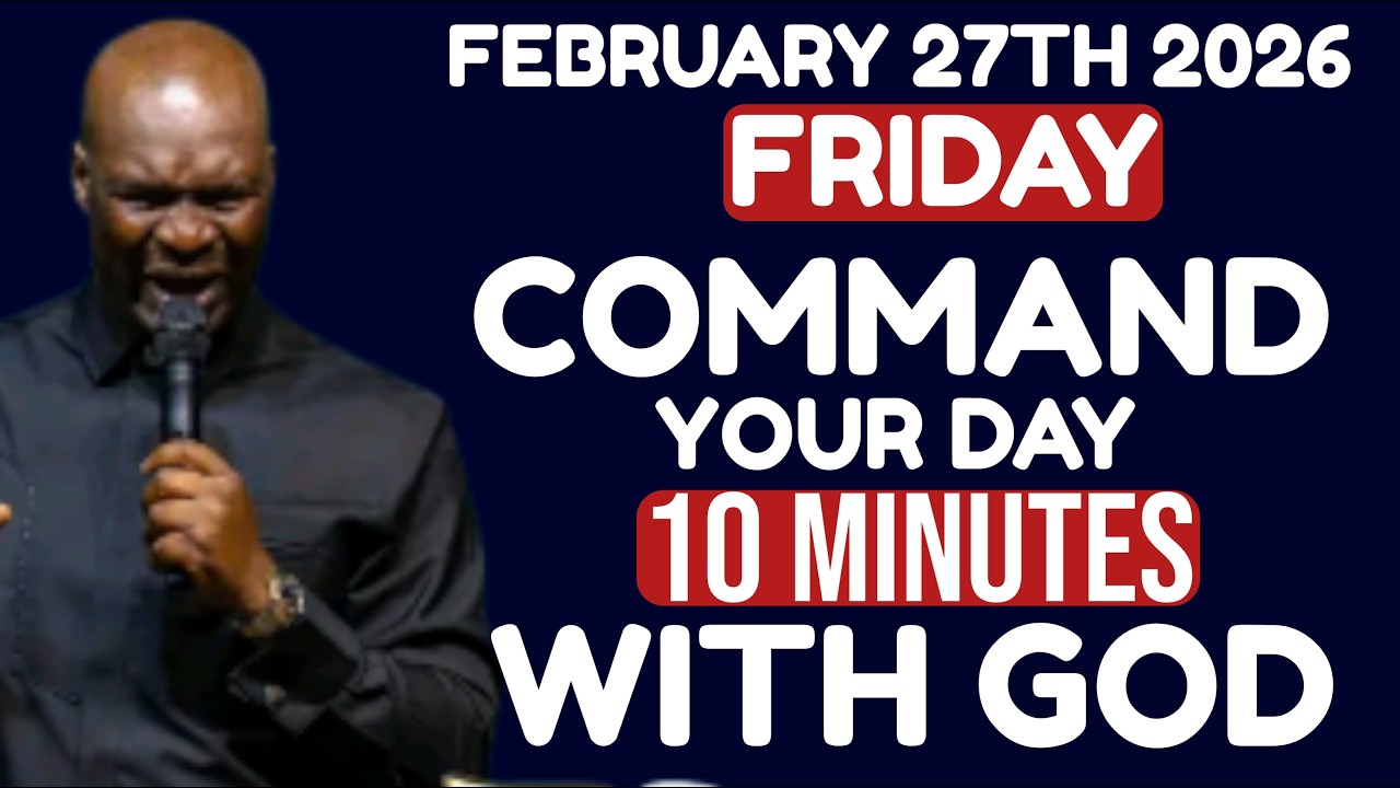 Friday 27th February,2026]Speak Into Early Morning Prayer |Spiritual Prayer -Apostle Joshua Selman