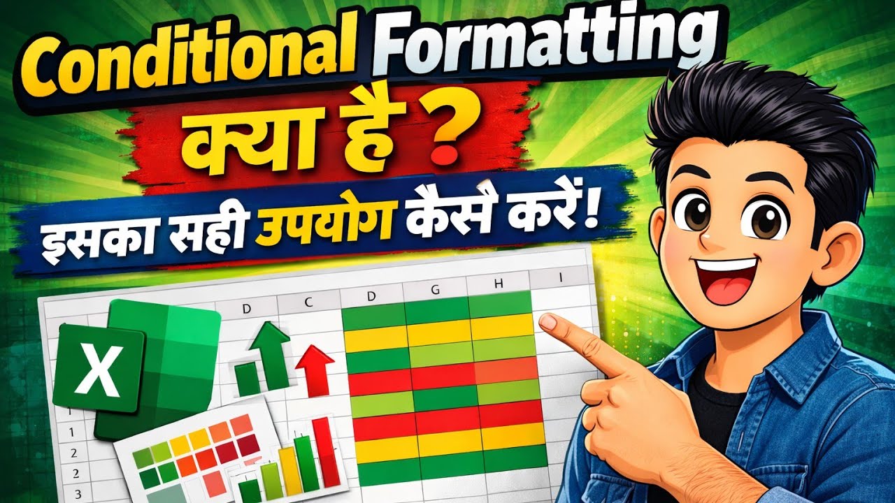 👉 Now Your Excel Data Will Speak! Conditional Formatting Explained