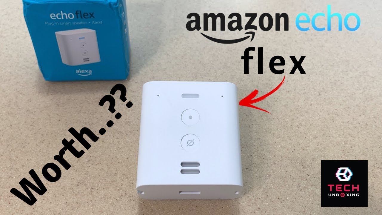 Amazon Echo Flex Plug-In Smart Speaker Review | Worth.?? | Tech Unboxing 🔥