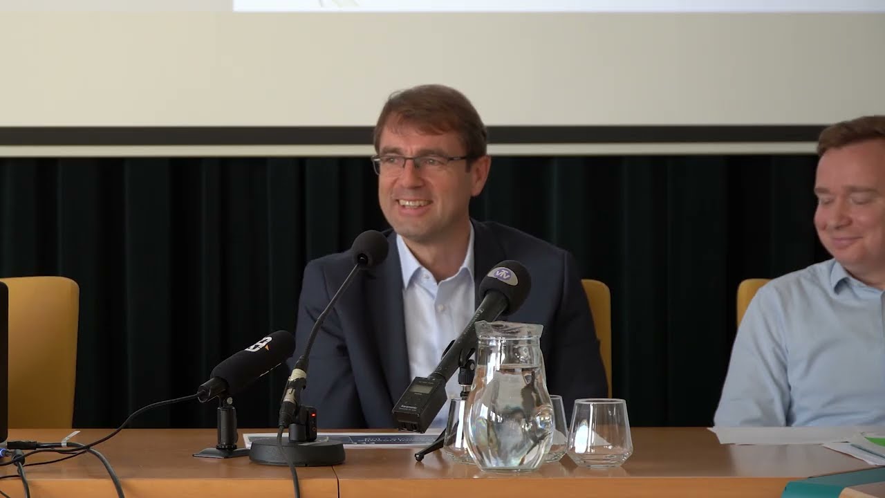 Novinarska konferenca   Predstavitev gradnje individualnih hiš Čečovje Jug na Ravnah na Koroškem