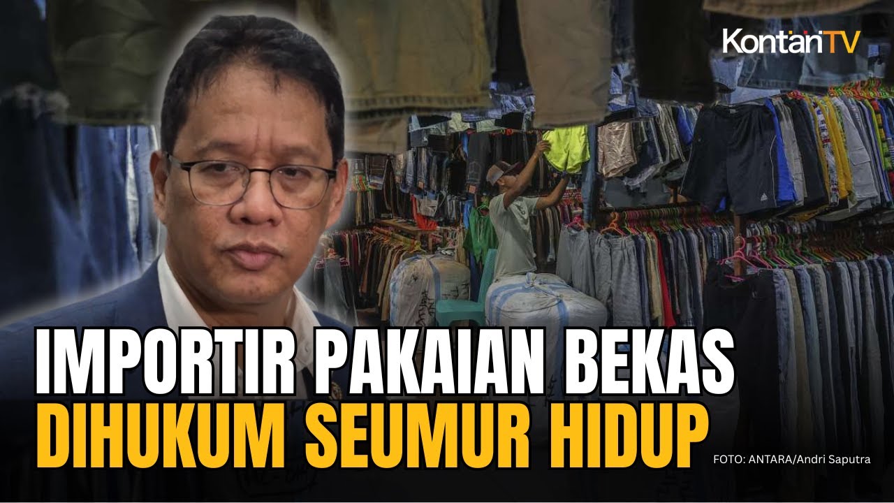 Menteri Keuangan Purbaya Yudhi Sadewa Kobarkan Perang kepada Importir Pakaian Bekas Pakai