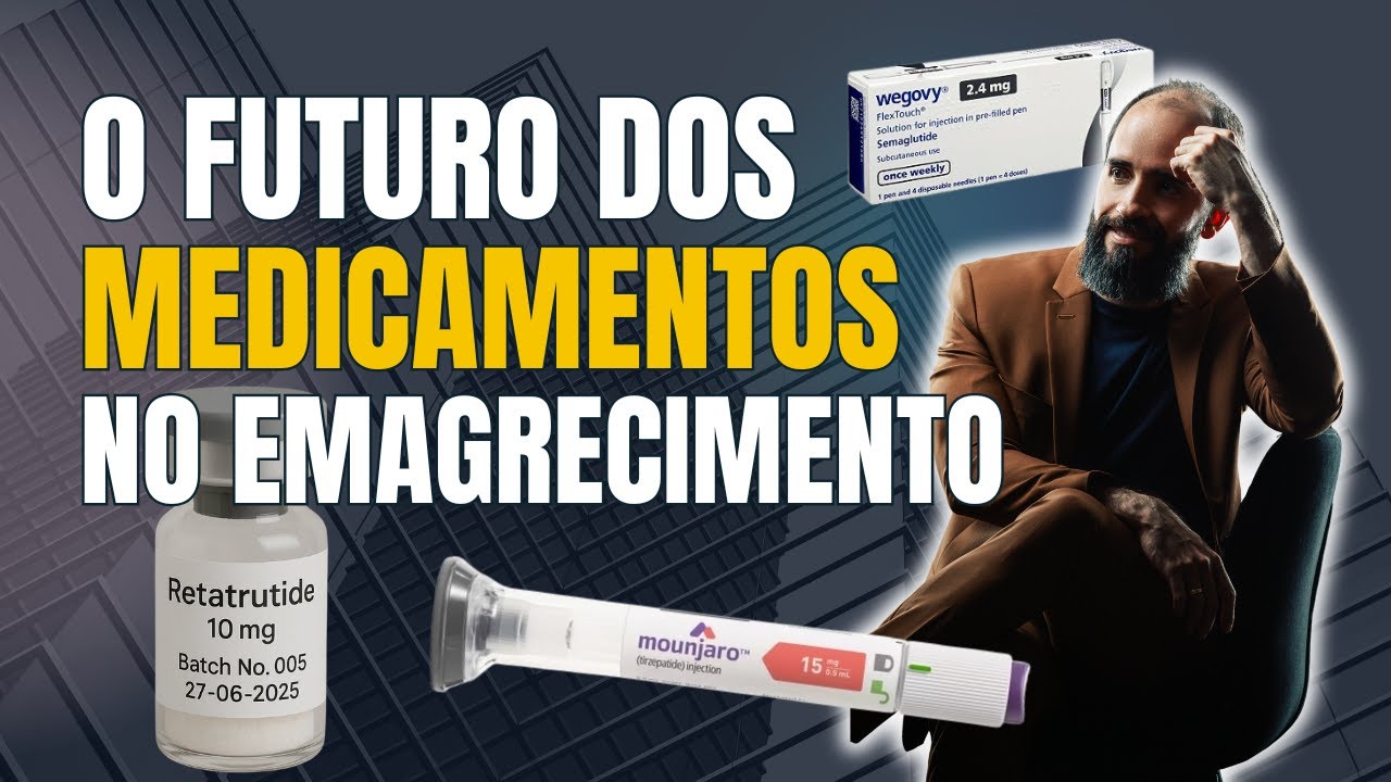 MOUNJARO JÁ É PASSADO? Conheça o FUTURO dos medicamentos para EMAGRECIMENTO!