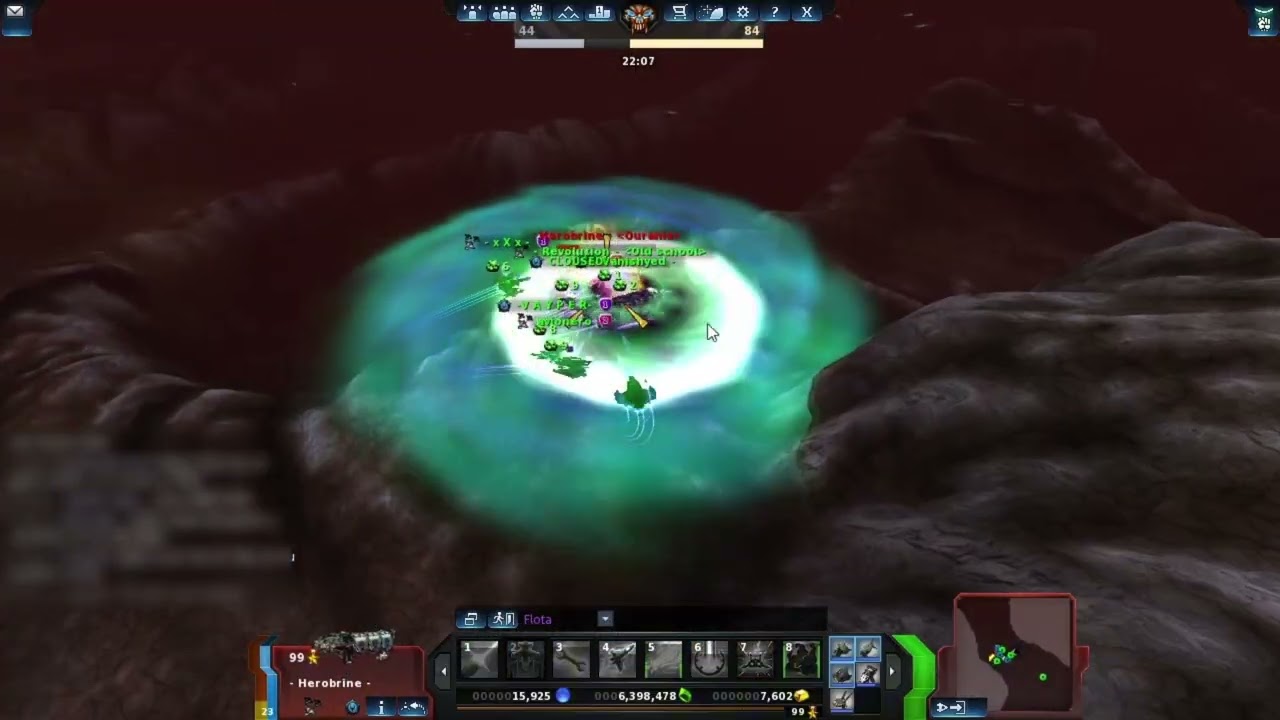 Pirate Galaxy Conquista: Old School vs Ourania - Vênus