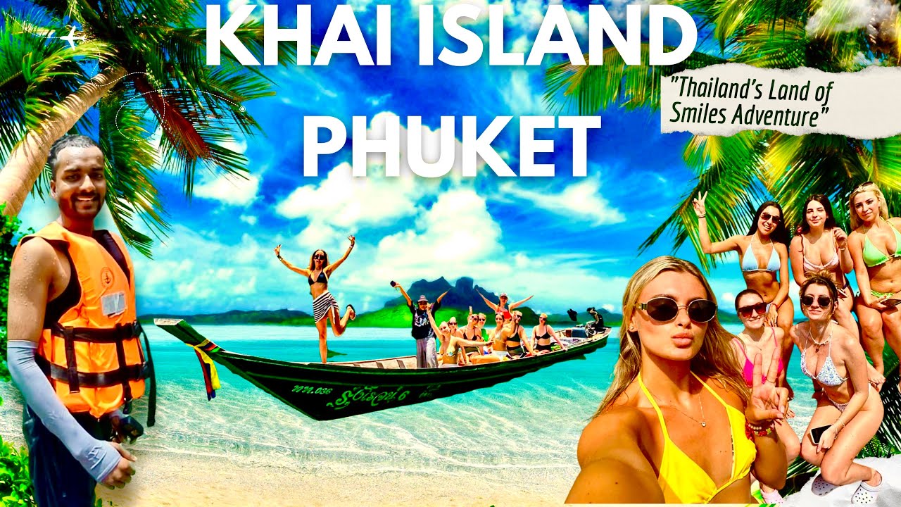 Khai island Phuket Thailand || Thailand island tour || Vlog :-9 