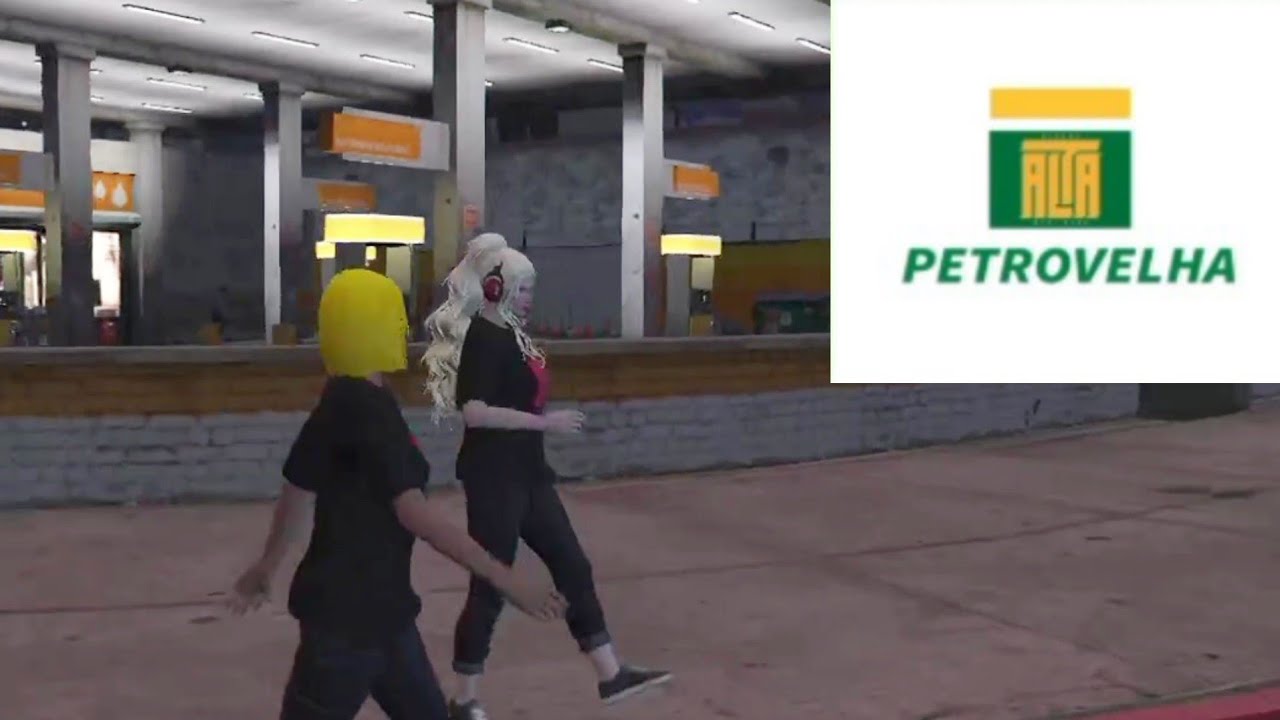 E assim nasceu o PETROVELHA: O posto de gasolina da Hannah e da Nicolly [GTA RP]