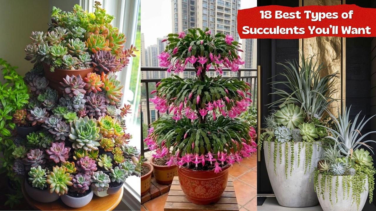 18 Best Types of Succulents You’ll Want