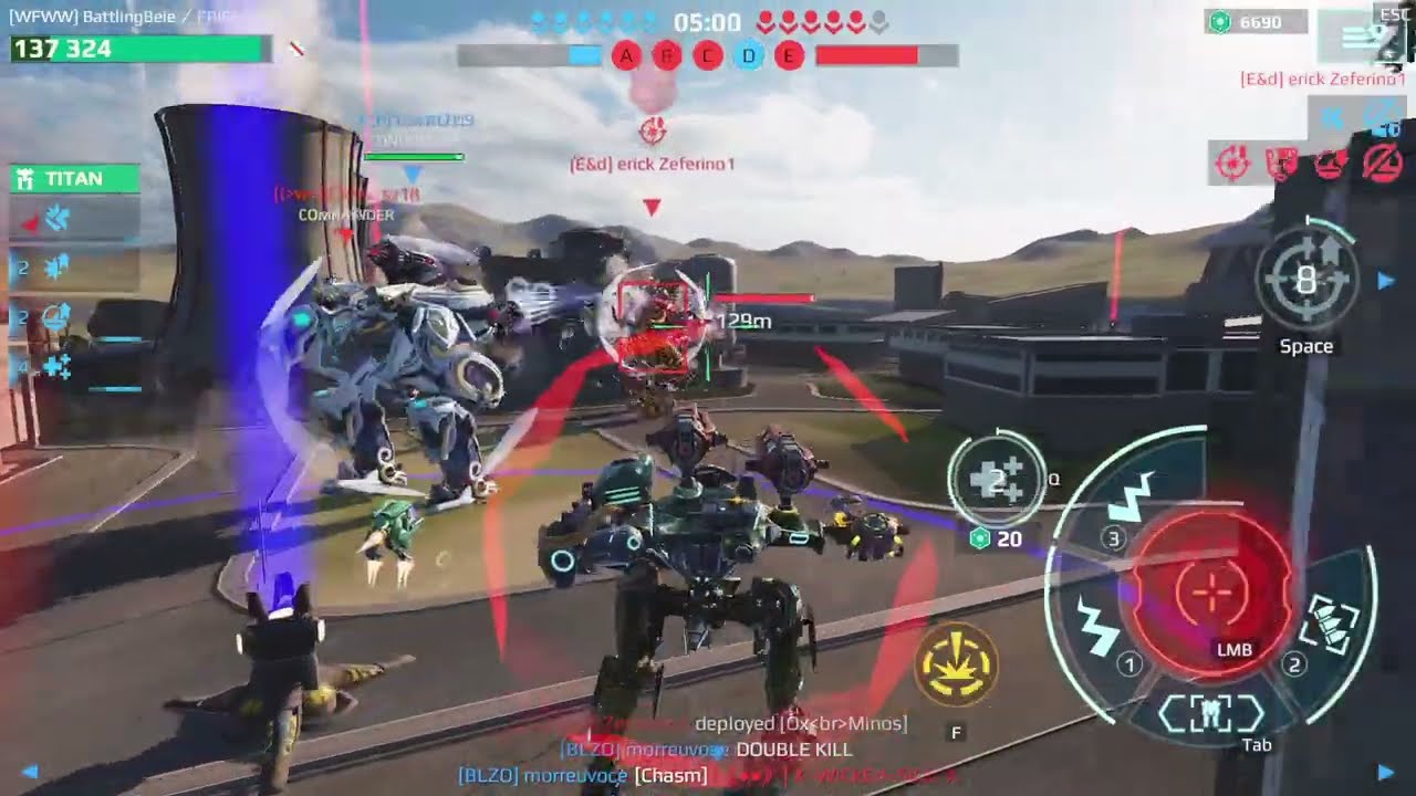 War Robots My team left