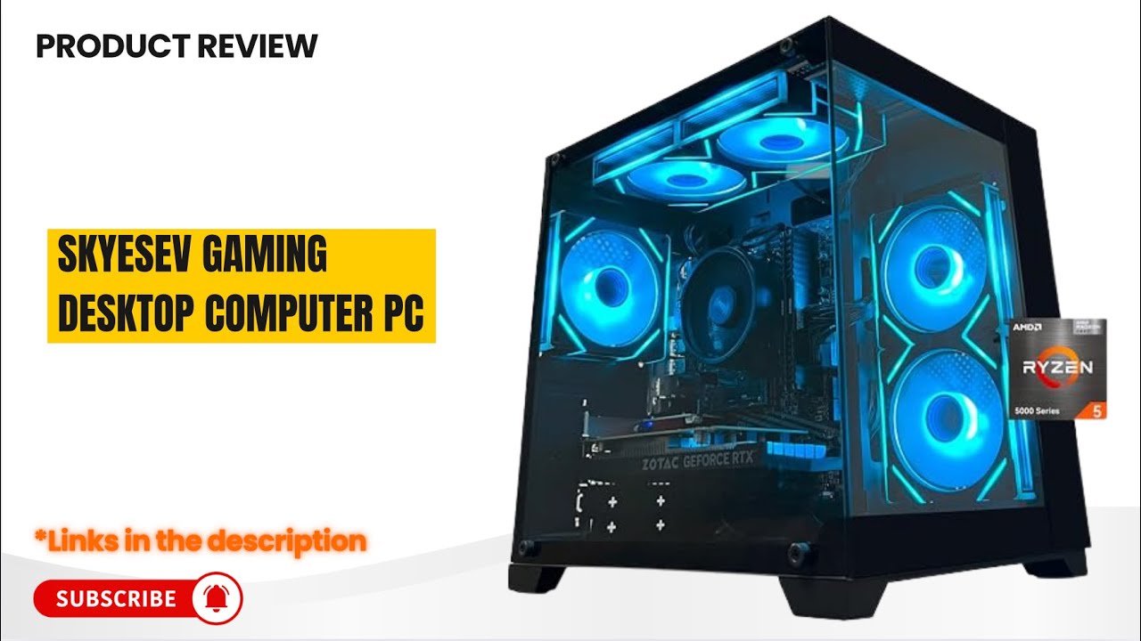 SKYESEV Gaming Desktop Review 2026 | Ryzen 5 5600 + RTX 3050 | 32GB RAM, 1TB NVMe, ARGB PC Tower