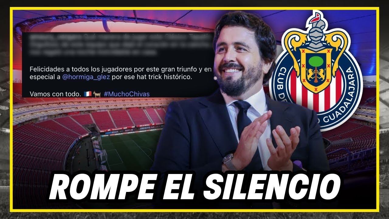 🚨Amaury Vergara ROMPE EL SILENCIO &iquest;De qu&eacute; habl&oacute;? | noticias chivas