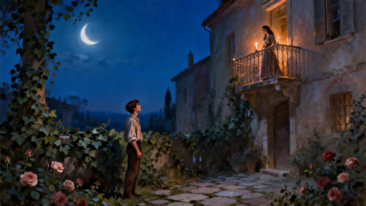 SOTTO LA LUNA TI ASPETTO 🌙 — Romantic Classical Music | Italian Twilight Love