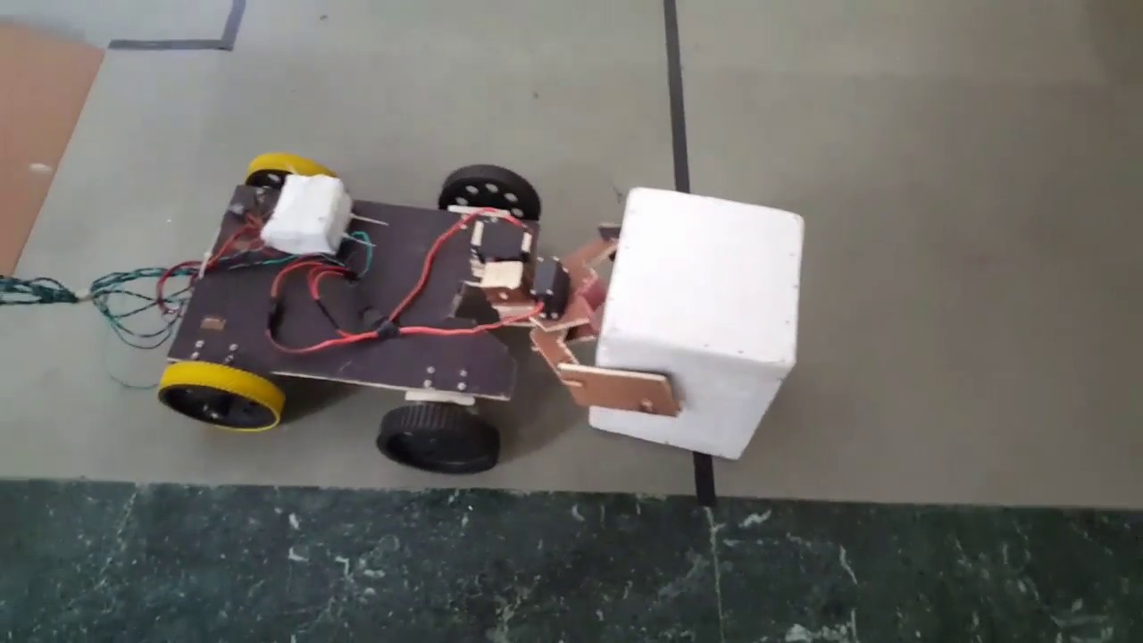 Robotic hand contained Manual Bot Designed for IIT BOMBAY TECHFEST'17