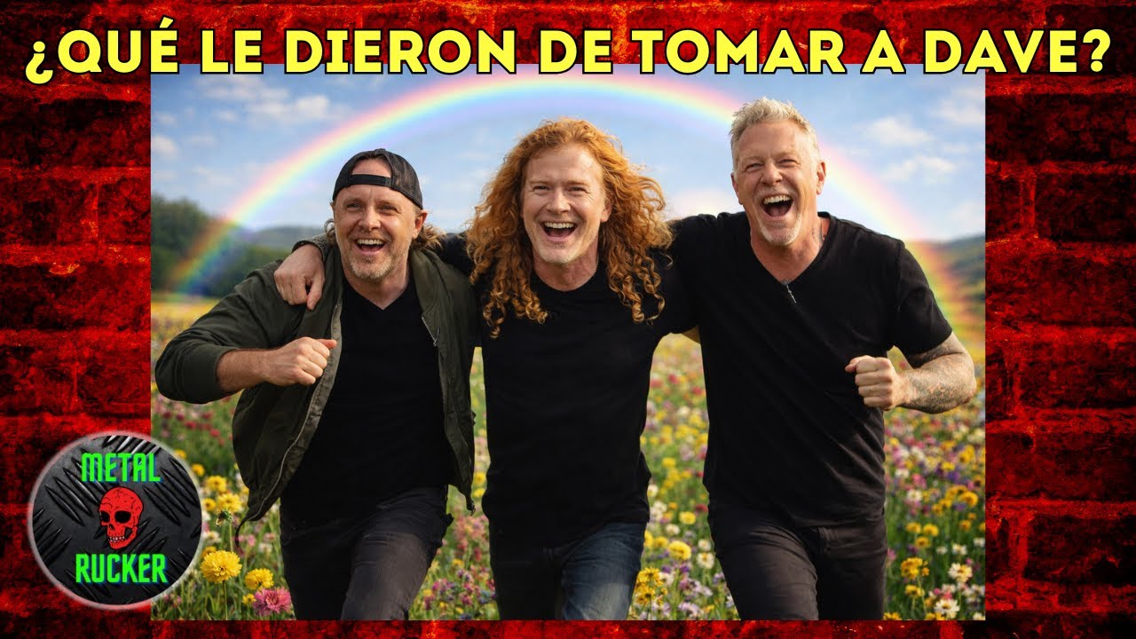 ¿El fin de la Rivalidad? Dave Mustaine habla de AMOR y una gira Metallica + Megadeth
