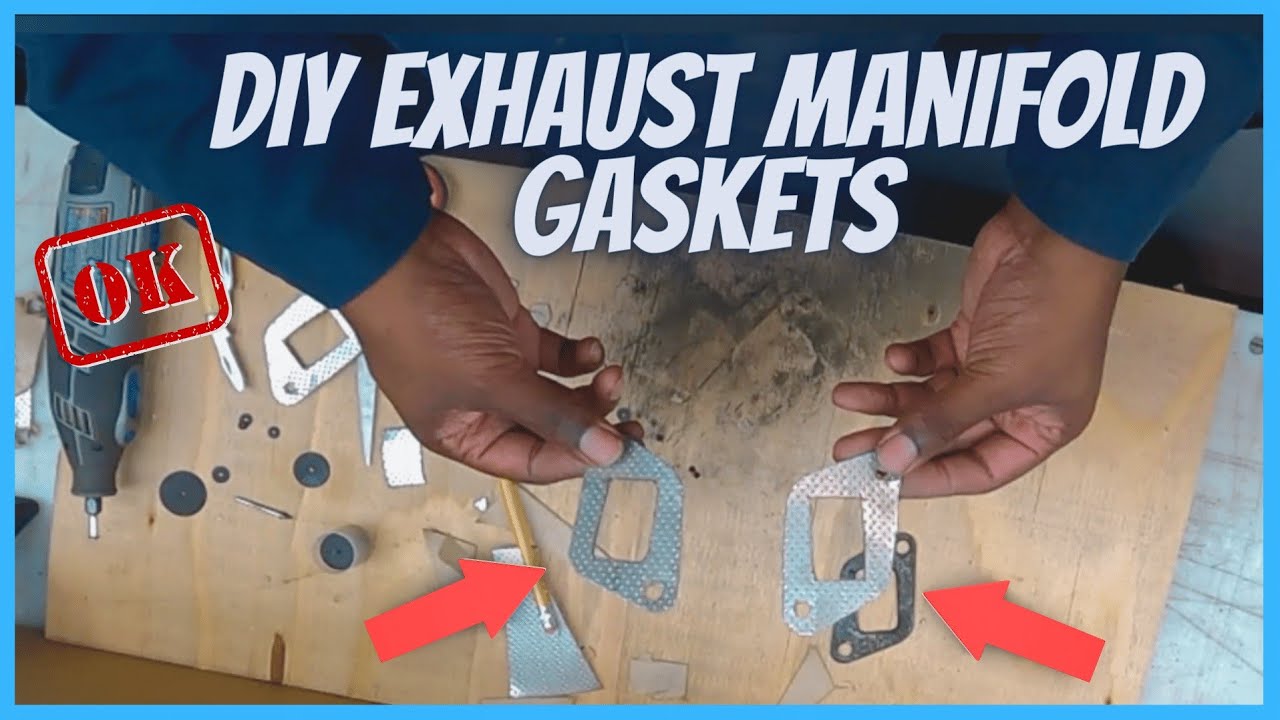 Fel-Pro 3009 Making an Exhaust Manifold Gasket for a Mitsubishi D2000 Tractor ( DIY )