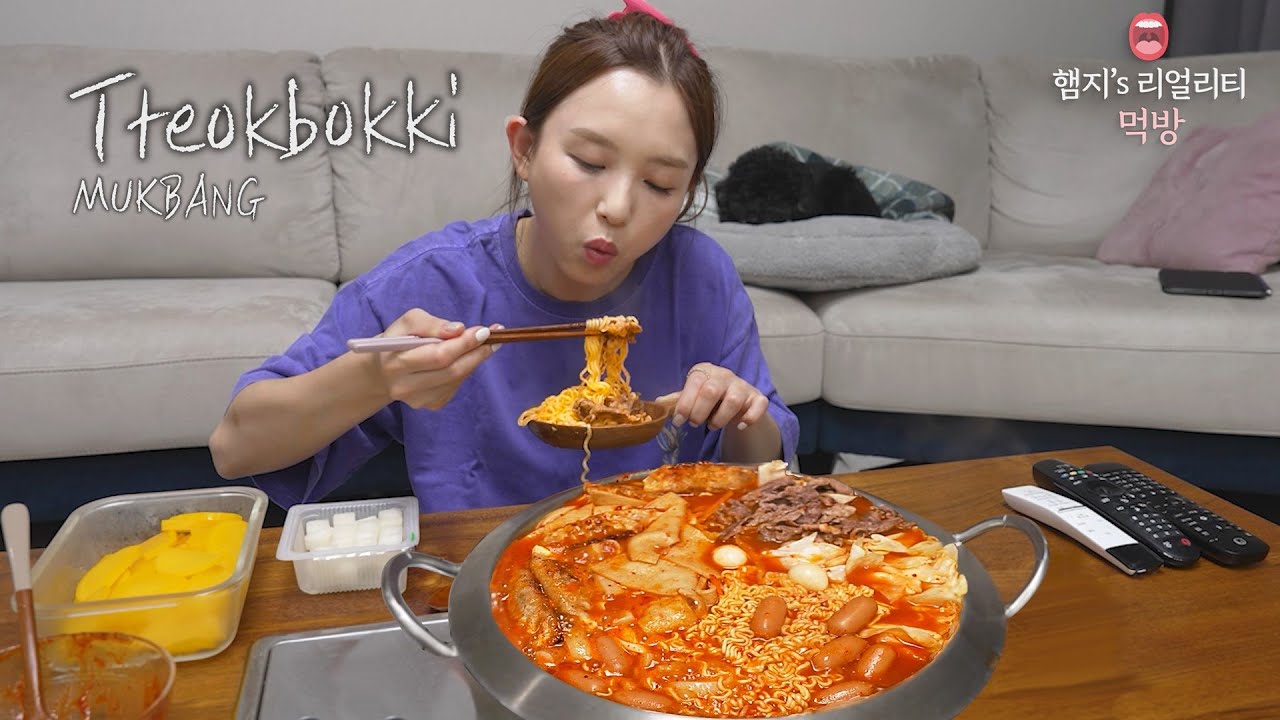 리얼먹방▶내맘대로 토핑 