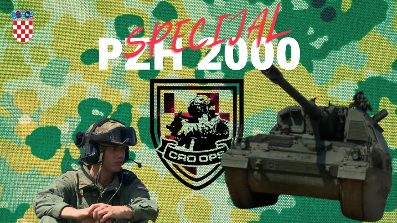 CRO OPS 54 | Ekskluzivna reportaža | Samovozna haubica PzH 2000 HV Croatian Army Artillery