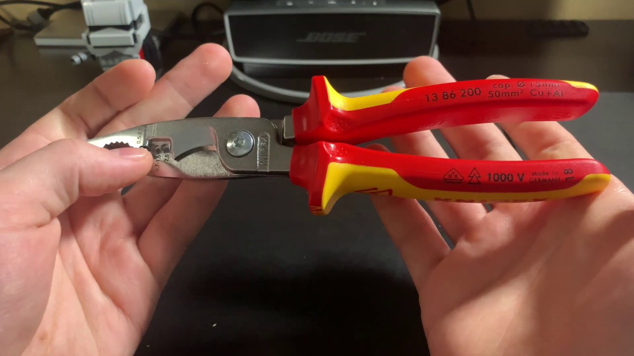 ✅ Клещи для снятия изоляции KNIPEX 13 86 200