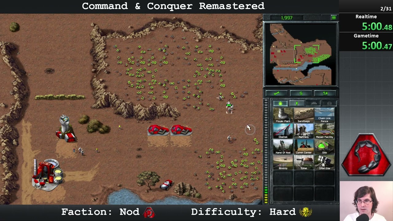 C&C Remastered: Nod 11A (hard) - 10:44.000 [WR]