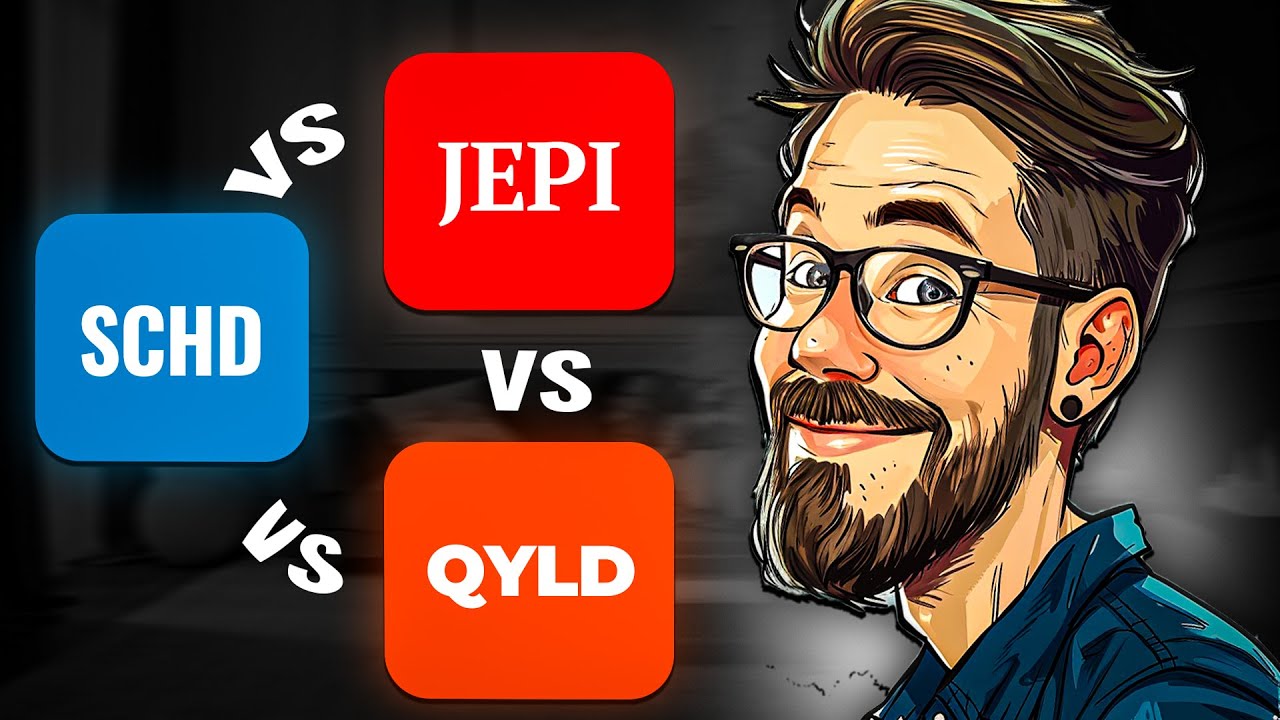 SCHD vs JEPI vs QYLD - Los mejores ETF para inversiones en tranv&iacute;as a largo plazo