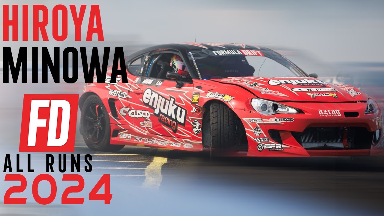 Hiroya Minowa - 2024 Formula Drift Championship Runs