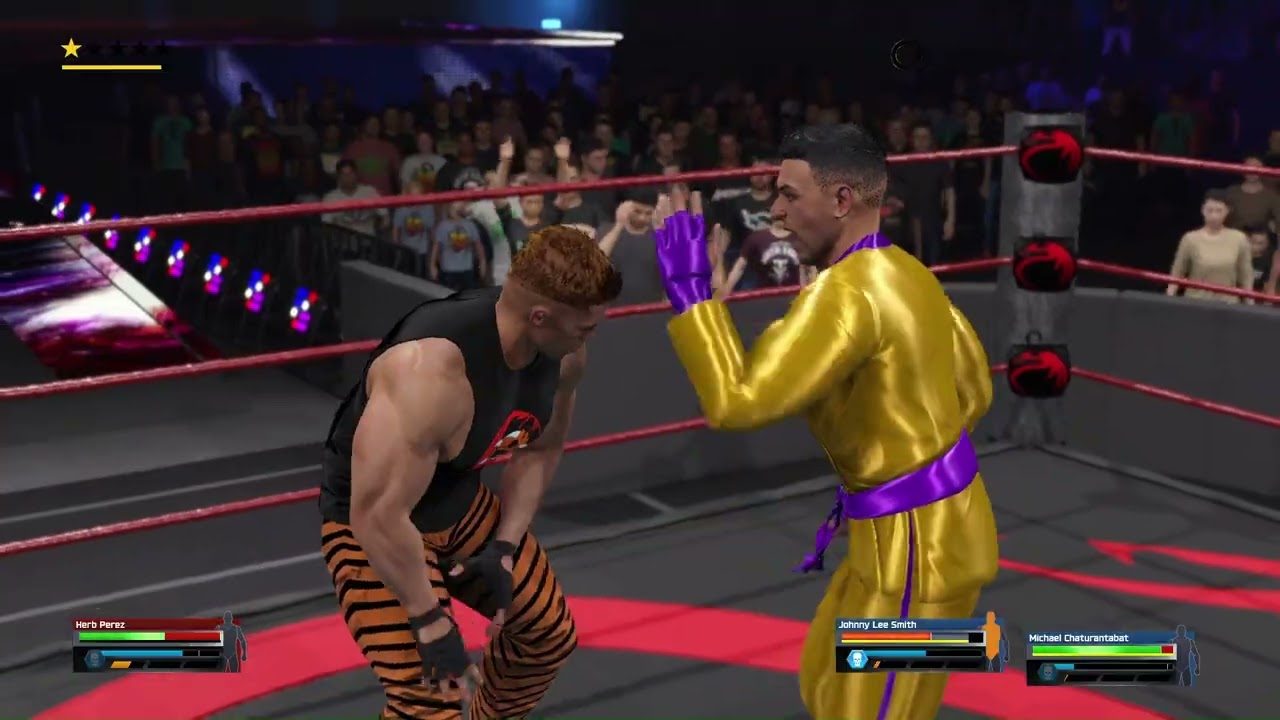 WWE 2K25:  WMAC:  Season 2: Episode 210:  Fight 2:  Olympus v Tiger Claw & Wizard