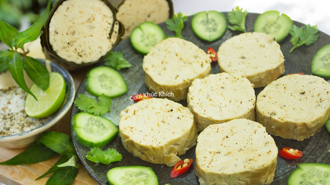 CÁCH LÀM CHẢ LỤA CHAY BẰNG TÀU HỦ KY KHÔ NGON | MÓN CHAY NGON THÁNG 7 - CKK