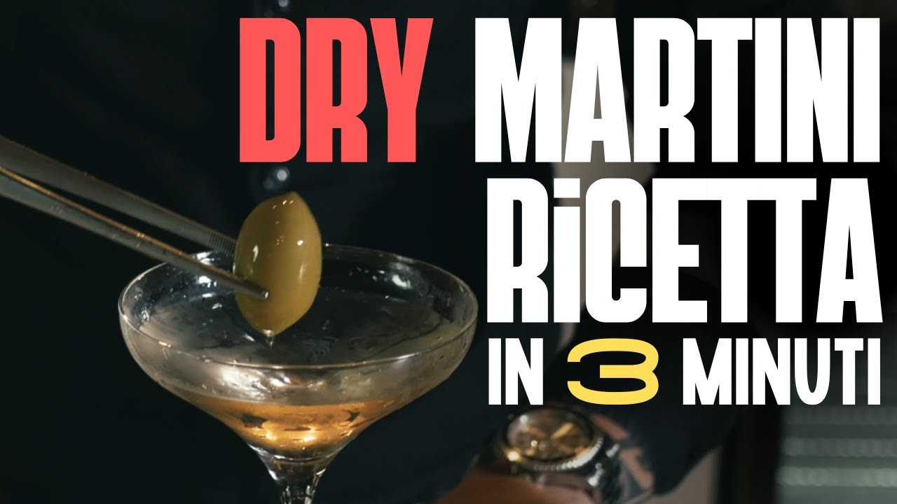 Dry Martini: Potremmo parlarne per ANNI senza FERMARCI - Ricetta e Preparazione | Italian Bartender