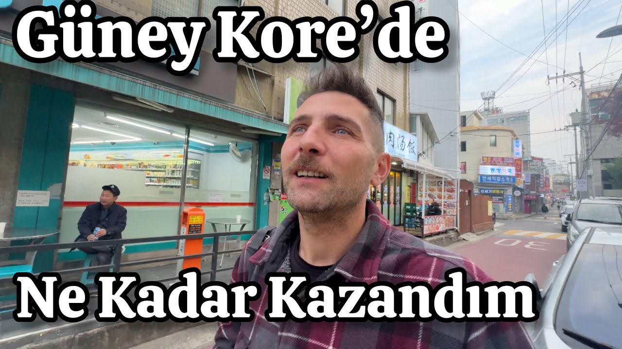 Güney Kore’de 2 Ayda Ne Kadar Kazandım | Neler Aldım | Nasıl Gelebilirsiniz 🇰🇷 -109
