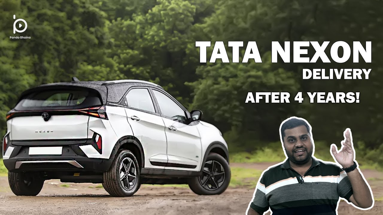 Finally got the delivery of Tata Nexon after 4 years @pandabhaina