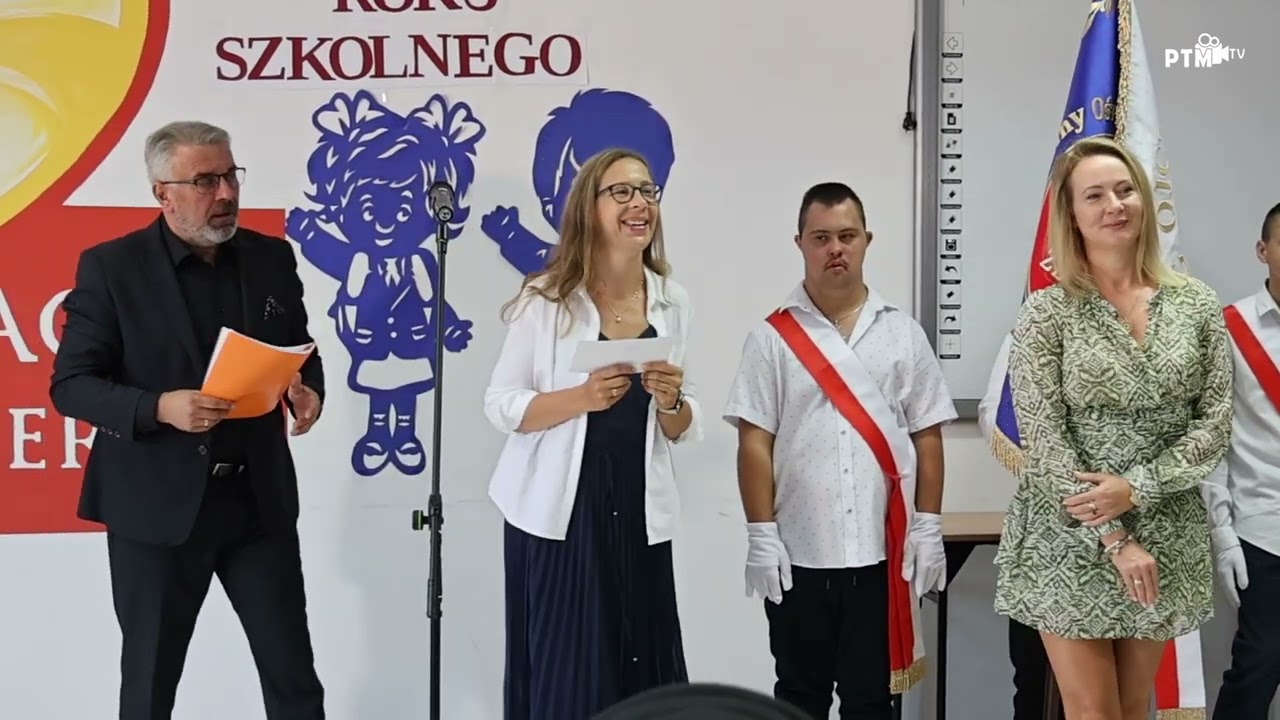 Rozpoczęcie roku szkolnego 2024 w Złotym Sercu klasy młodsze